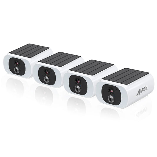 ANRAN Wireless 3MP Solar Battery Floodlight Camera And Alarm