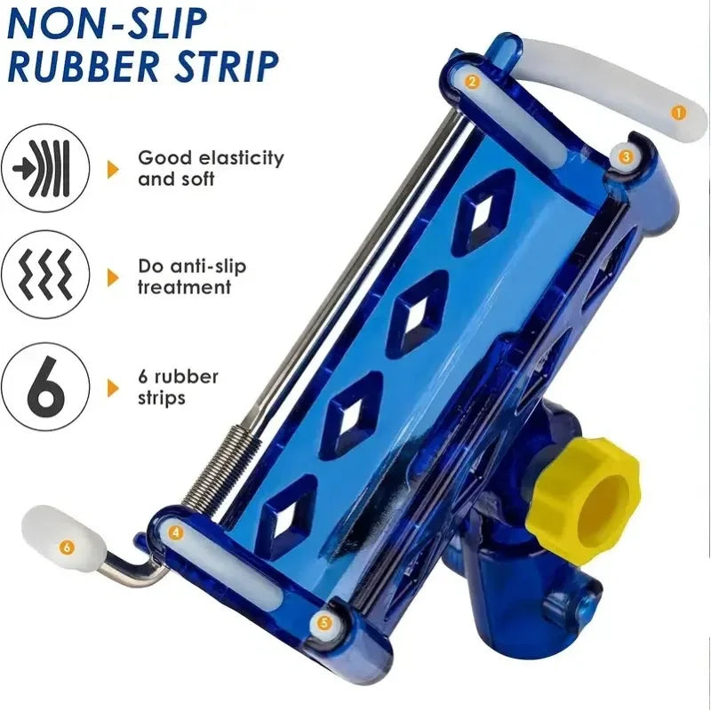 Two Piece Stainless Steel Fishing Rod Holder 360 Deg Lock