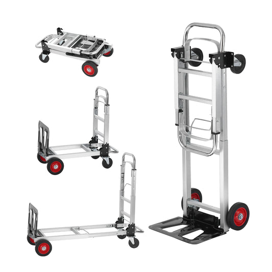 Folding Hand Truck 400 Lbs Lightweight Dolly Wheels
