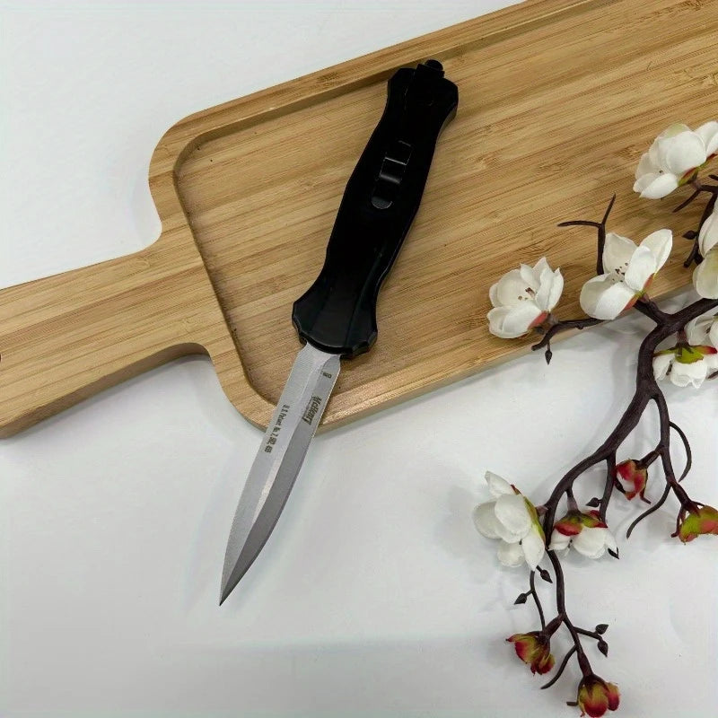 440C Blade Zinc Alloy Ergonomic Grip Survival Knife