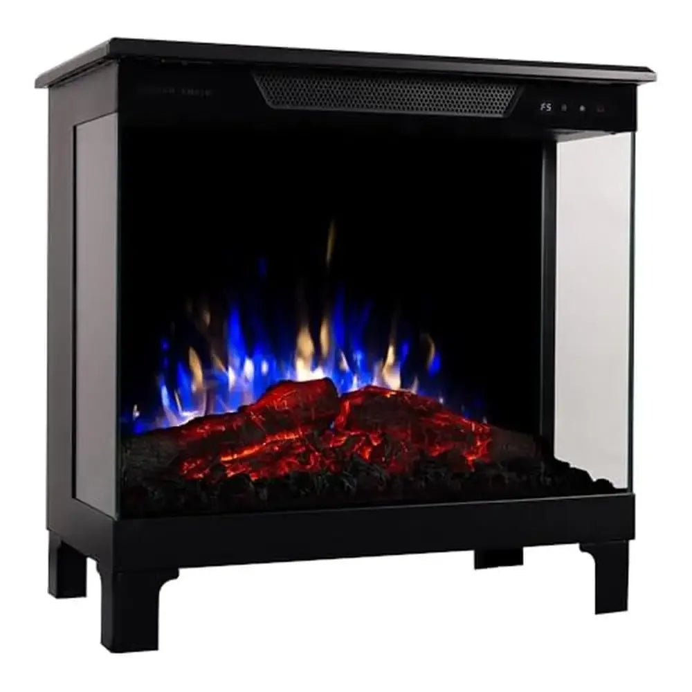 3 Sided Electric Fireplace Stove Heater LED Wi Fi Alexa Google Remote Control Ambiance Auto Shut Off Timer Vibrant Colors Smart