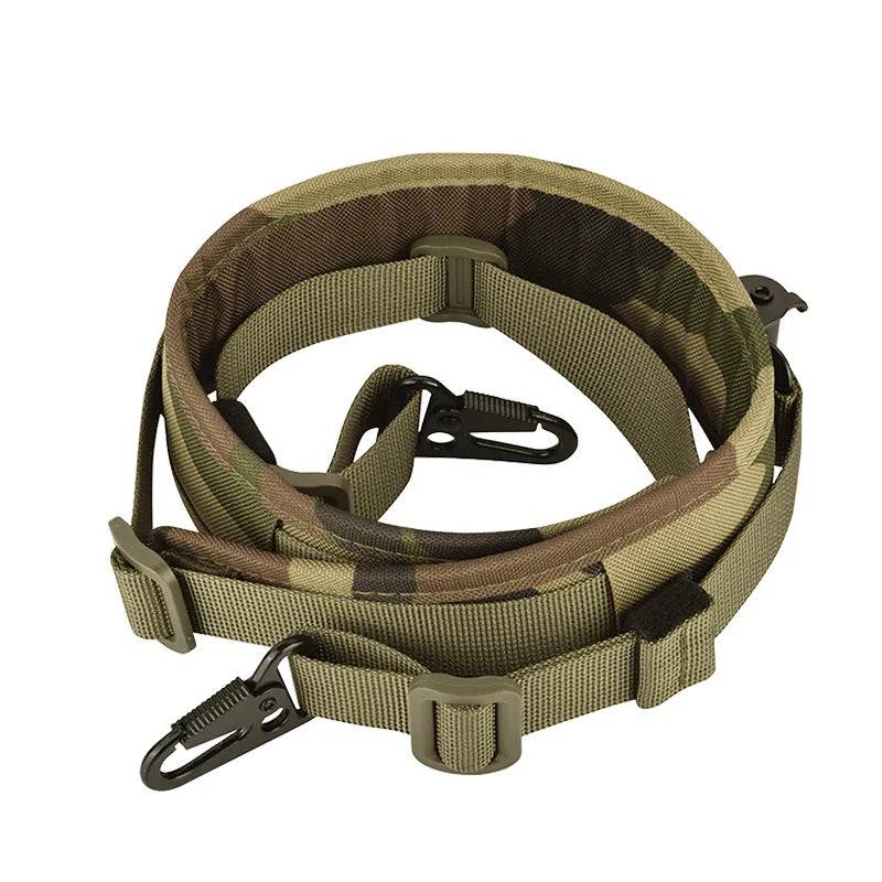 Dual Point Tactical Rifle Sling Quick Adjustable Padded