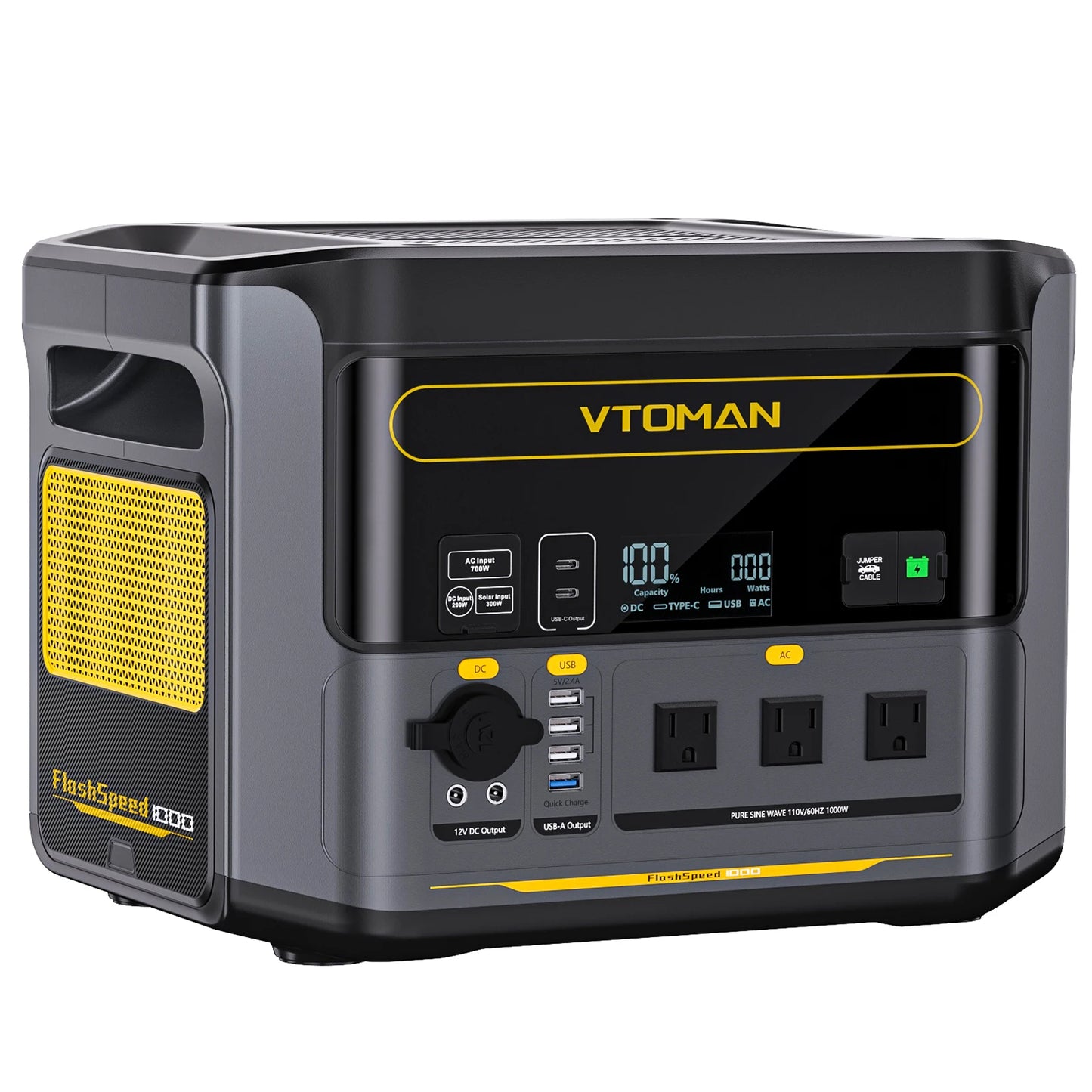 VTOMAN JUMP 2200 Portable Power Station 1548Wh LiFePO4
