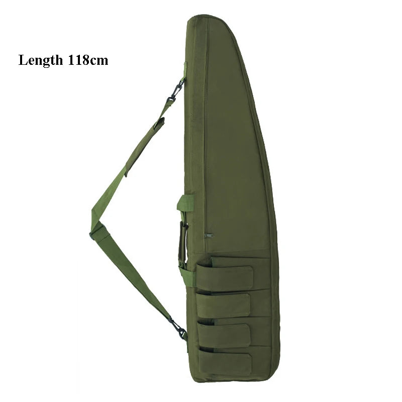 Rifle Case 118cm Padded Carry Bag for Hunting and Airsoft