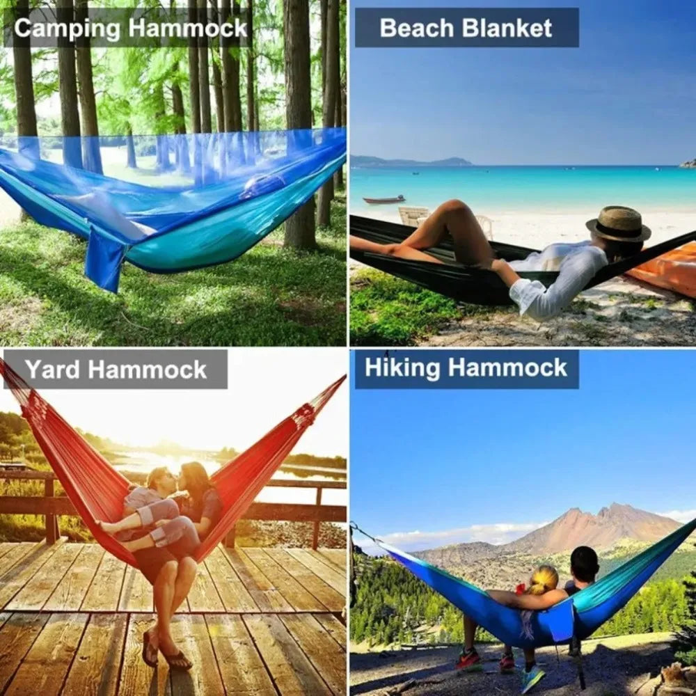 Hammock With Mosquito Net 250x120cm Lightweight Camping