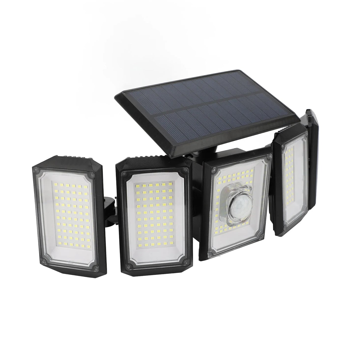 Solar Motion Sensor 300 LED Garage Wall Light Remote