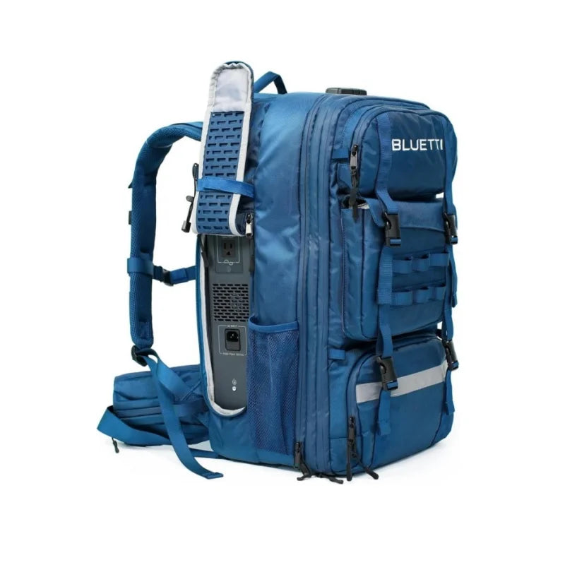 Bluetti Handsfree 2 Solar Backpack Power Station 512Wh 700W LiFePO4 Solar Generator for Hiking Photography Travel US Plug