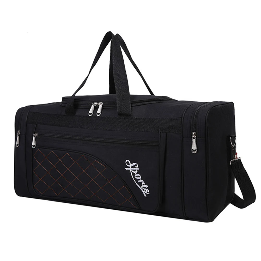 Oxford Dry Wet Separation Bags Large Capacity Fitness Training Bag Waterproof Multifunctional Side Zippers Outdoor Football
