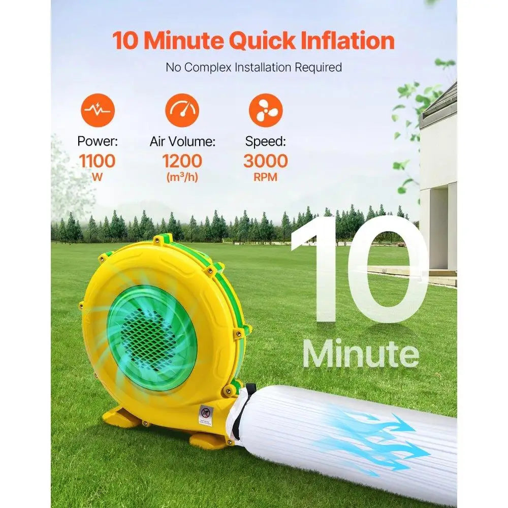 Inflatable Nightclub Event Tent 29.5x19.7x13.1ft White