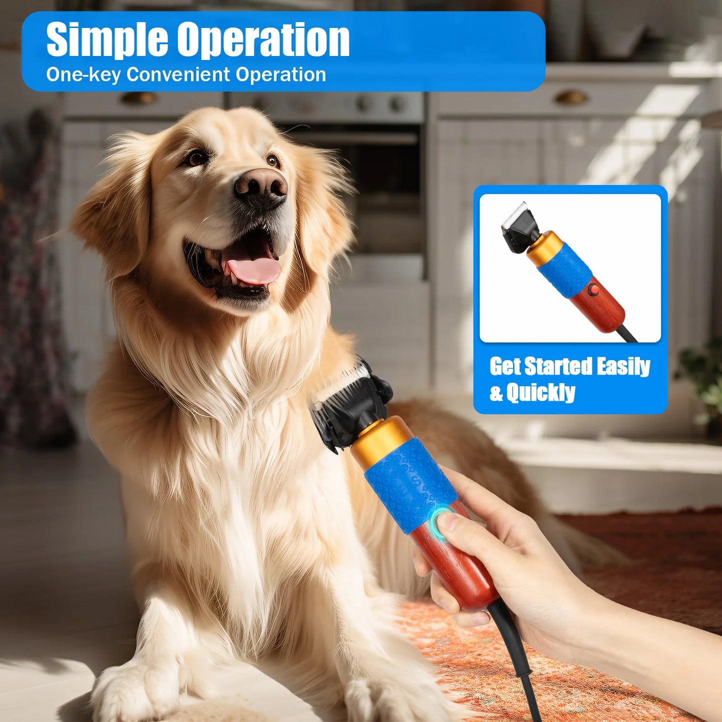 Electric Fur Shears For Pets And Farm Animals Clipper