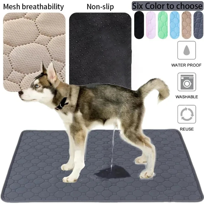 Reusable Dog Pee Pad Absorbent Training Pad Washable Pet