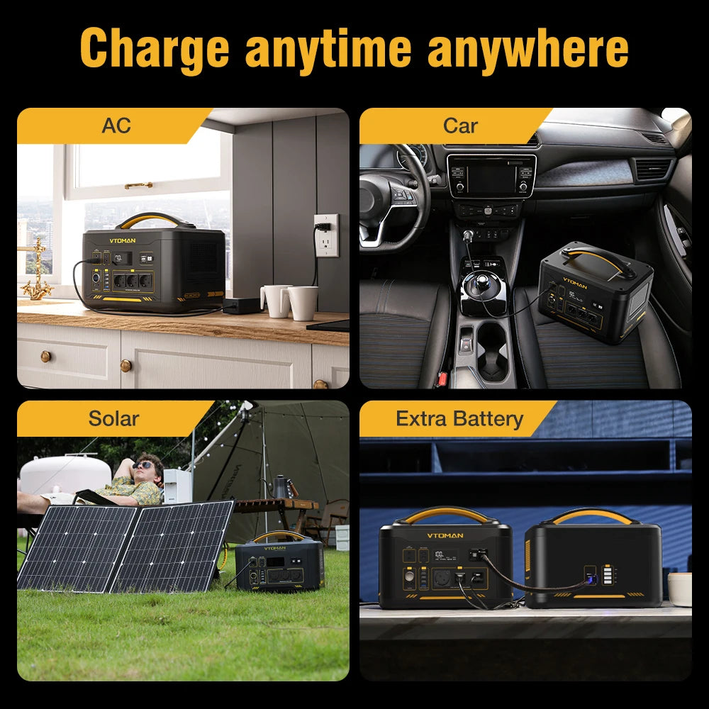 VTOMAN JUMP 2200 Portable Power Station 1548Wh LiFePO4