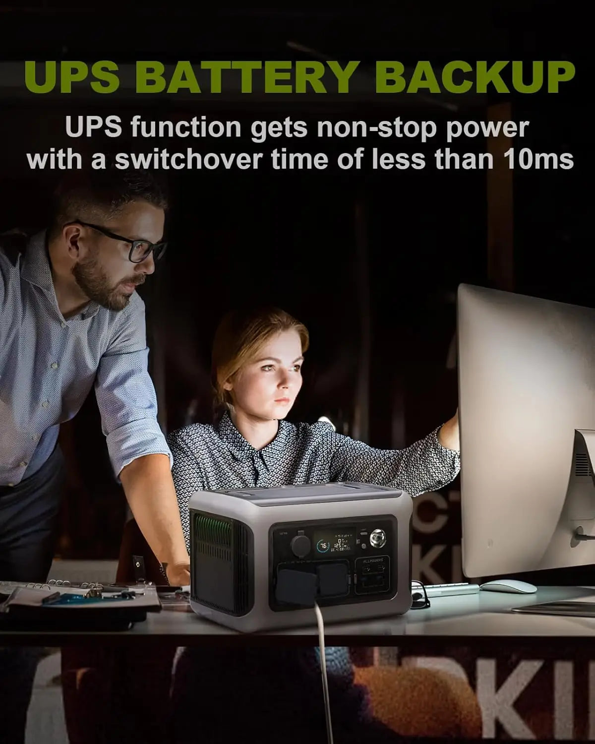 Allpowers R600 600W 299Wh LiFePO4 Portable Generator