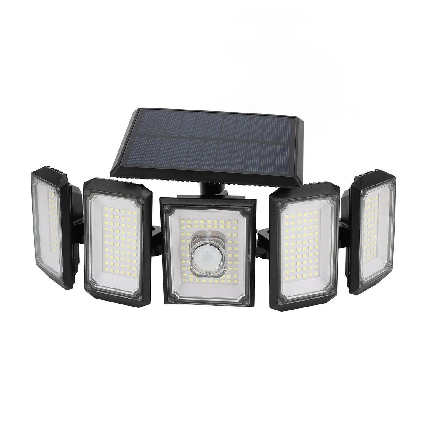 Solar Motion Sensor 300 LED Garage Wall Light Remote