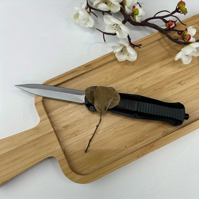440C Blade Zinc Alloy Ergonomic Grip Survival Knife