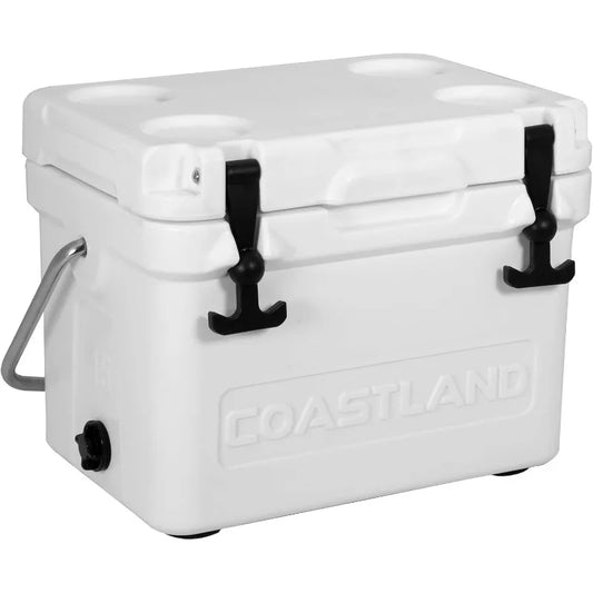 Coastland Bay Series 15 Quart Premium Insulated Rotomolded Cooler Small Ice Chest for Soccer Games Tailgates and Fishing Trips