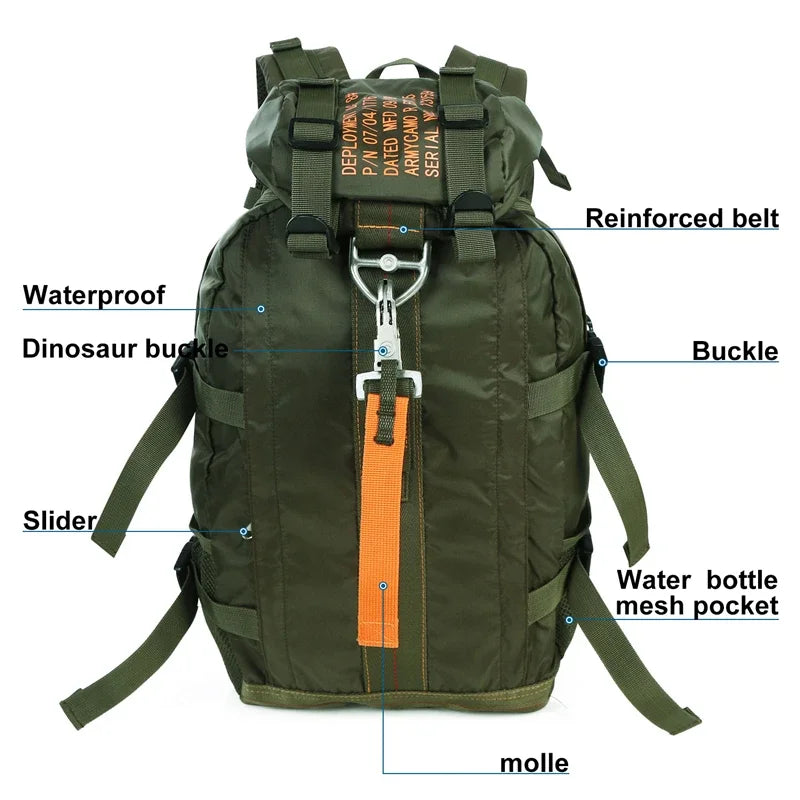 Travel Hiking Backpack Lightweight Waterproof Daypack for Men Unisex Camping Trekking Outdoor Sports