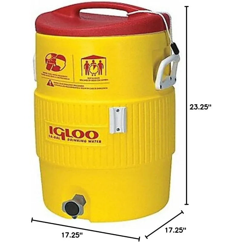 Igloo Cooler Water Beverage Dispenser 10 Gallon Insulated Drink Dispenser with Spout Portable Handwashing Station