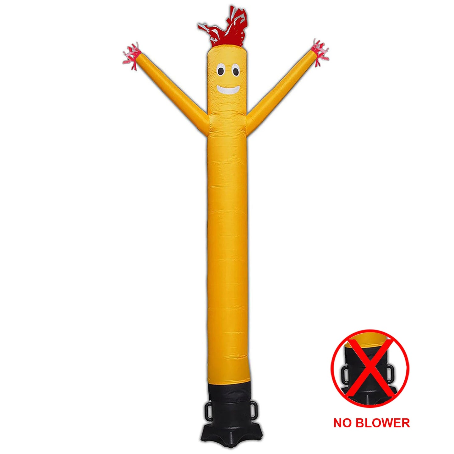Wind Dancer Tube Man Cartoon Inflatable Dancer Air Puppet Outdoor Dancer Sky Dancing Man For Advertising Without Fan Blower