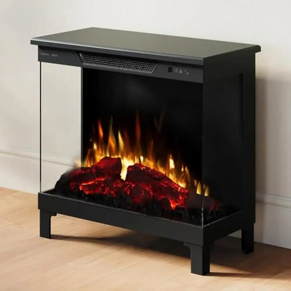 3 Sided Electric Fireplace Stove Heater LED Wi Fi Alexa Google Remote Control Ambiance Auto Shut Off Timer Vibrant Colors Smart