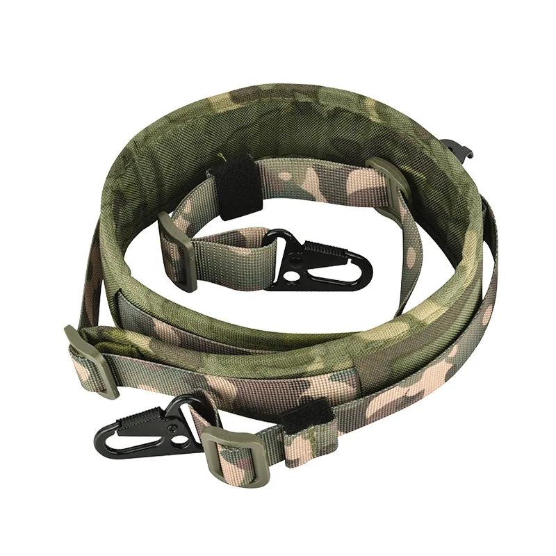 Dual Point Tactical Rifle Sling Quick Adjustable Padded