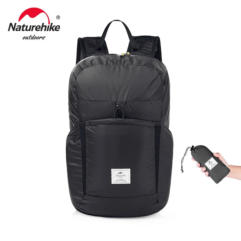 Naturehike 170g 22L Ultralight Backpack for Outdoor Camping Travel Climbing and Trekking Waterproof Folding Bag