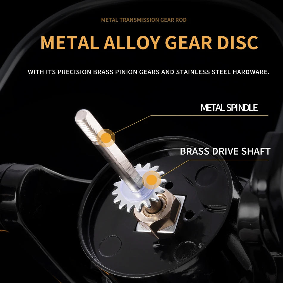 Hm New Spinning Fishing Reel 10kg Max Drag High Speed Metal