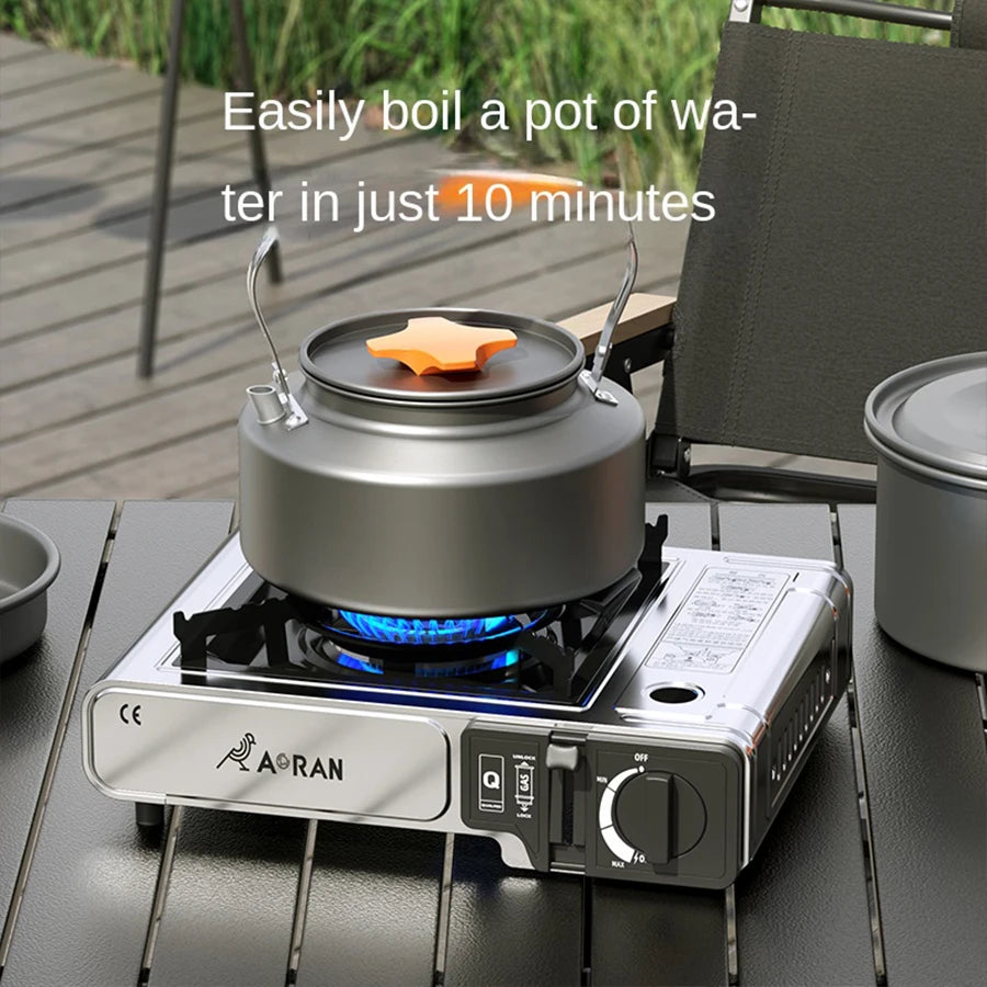 2900W Portable Card Camping Gas Stove For Outdoor Use