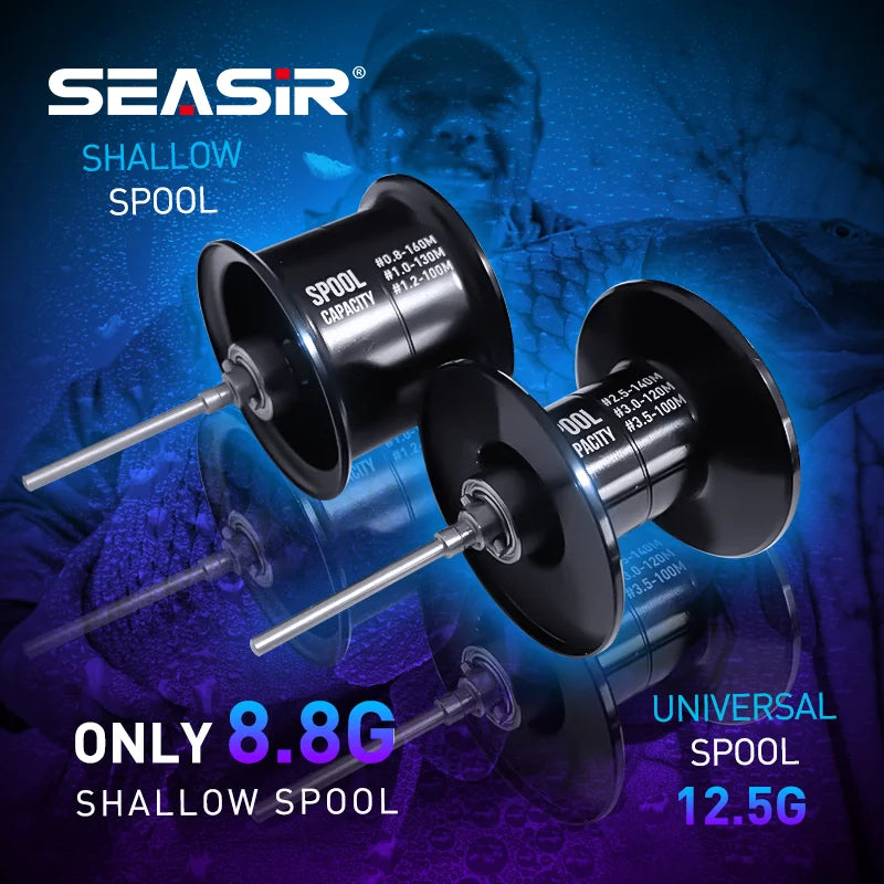 Seasir Cast X Baitcasting Reel 7.3 To 1 Gear Ratio Aluminum