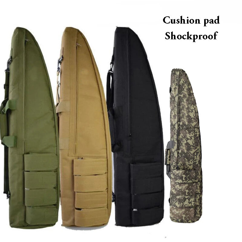 Rifle Case 118cm Padded Carry Bag for Hunting and Airsoft