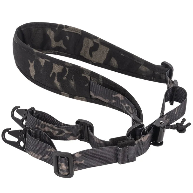 Dual Point Tactical Rifle Sling Quick Adjustable Padded