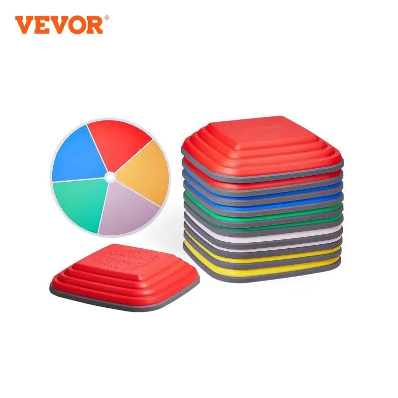 VEVOR 10PCS Children's Balance Training Stepping Stones Sensory Coordination Game for Kids Sports Toys