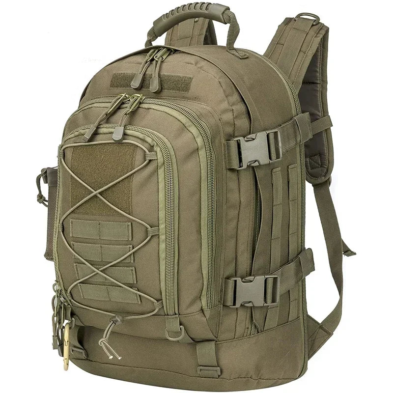 60L Military Tactical Backpack Molle Assault Rucksack