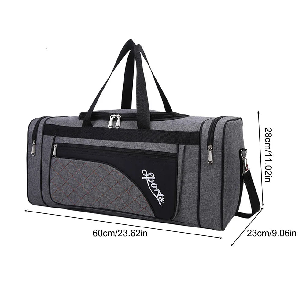 Oxford Dry Wet Separation Bags Large Capacity Fitness Training Bag Waterproof Multifunctional Side Zippers Outdoor Football
