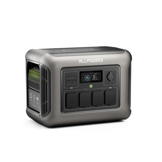 Allpowers R1500 1152Wh LiFePO4 1800W Solar Generator