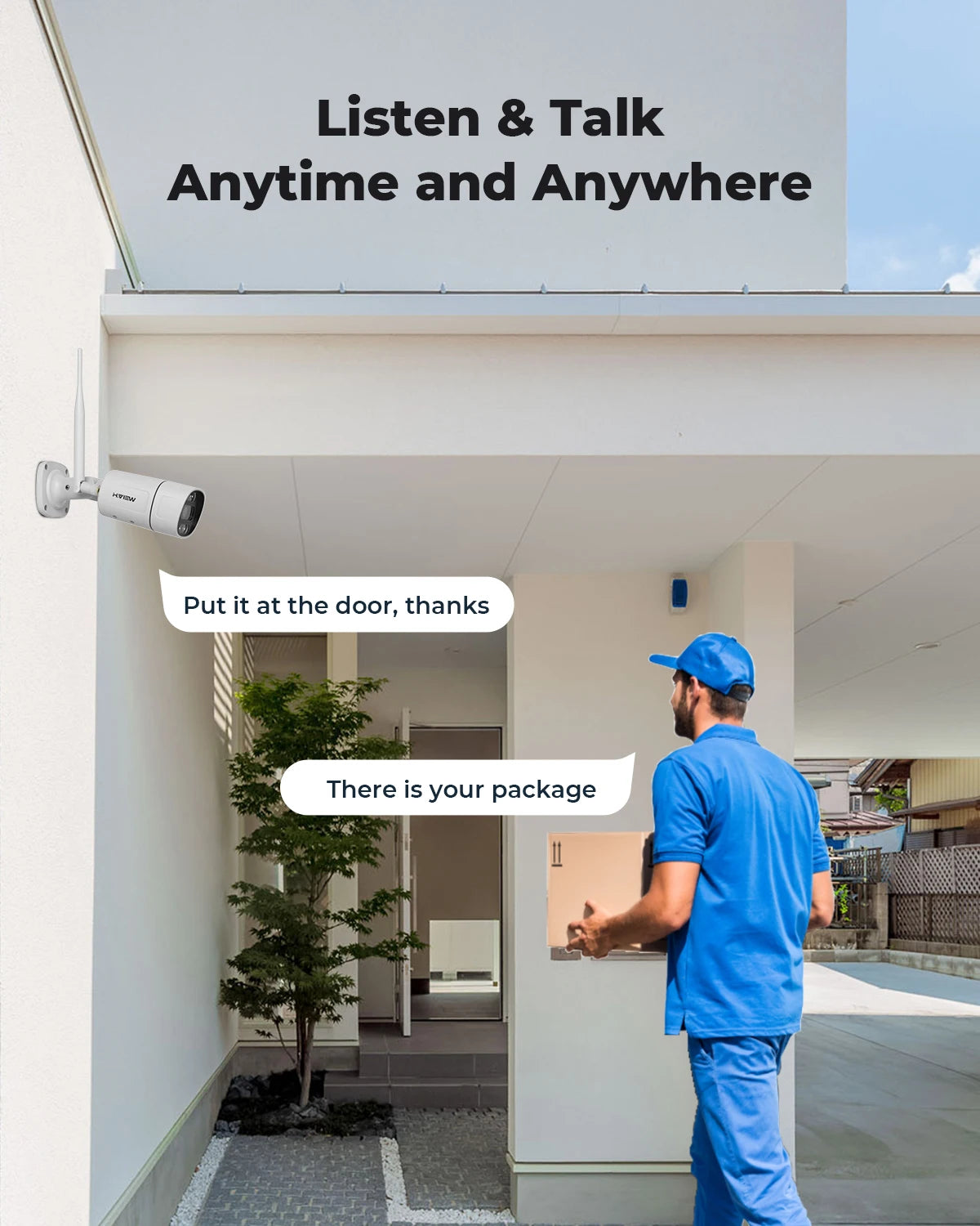 H View 8CH 5MP Wireless WiFi Security Camera Kit NVR