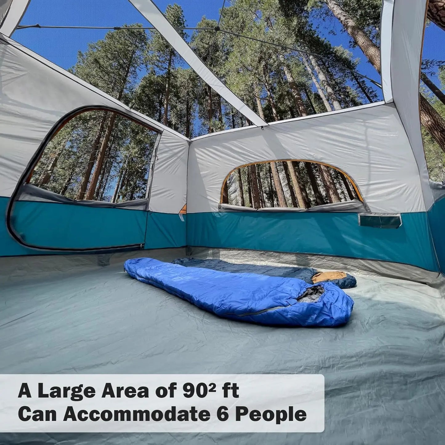 UNP Camping Canopy Tent Inner Tent for 10 x 10 Pop Up Canopy Simple Installation Fully Vented Roof Enclosed Canopy Space