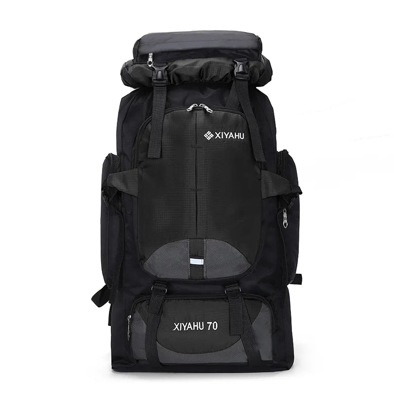 Camping High Capacity Hiking Backpack for Men and Women 70L Waterproof Outdoor Travel Sports Bag