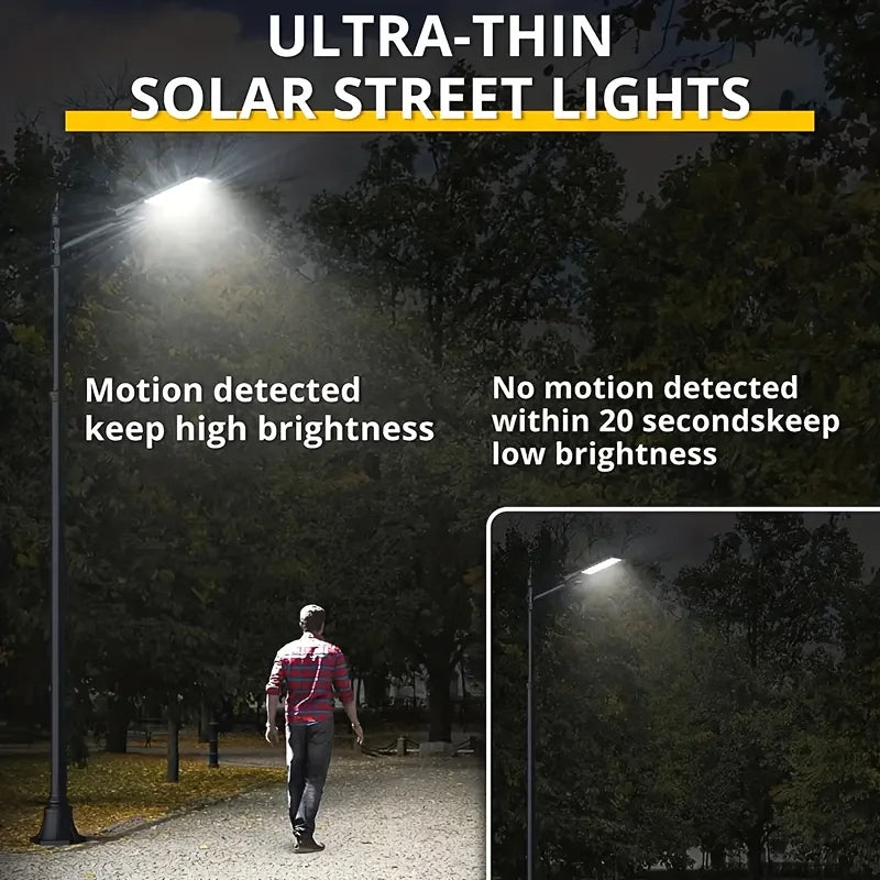 Solar Street Lights Outdoor Waterproof Motion Sensor