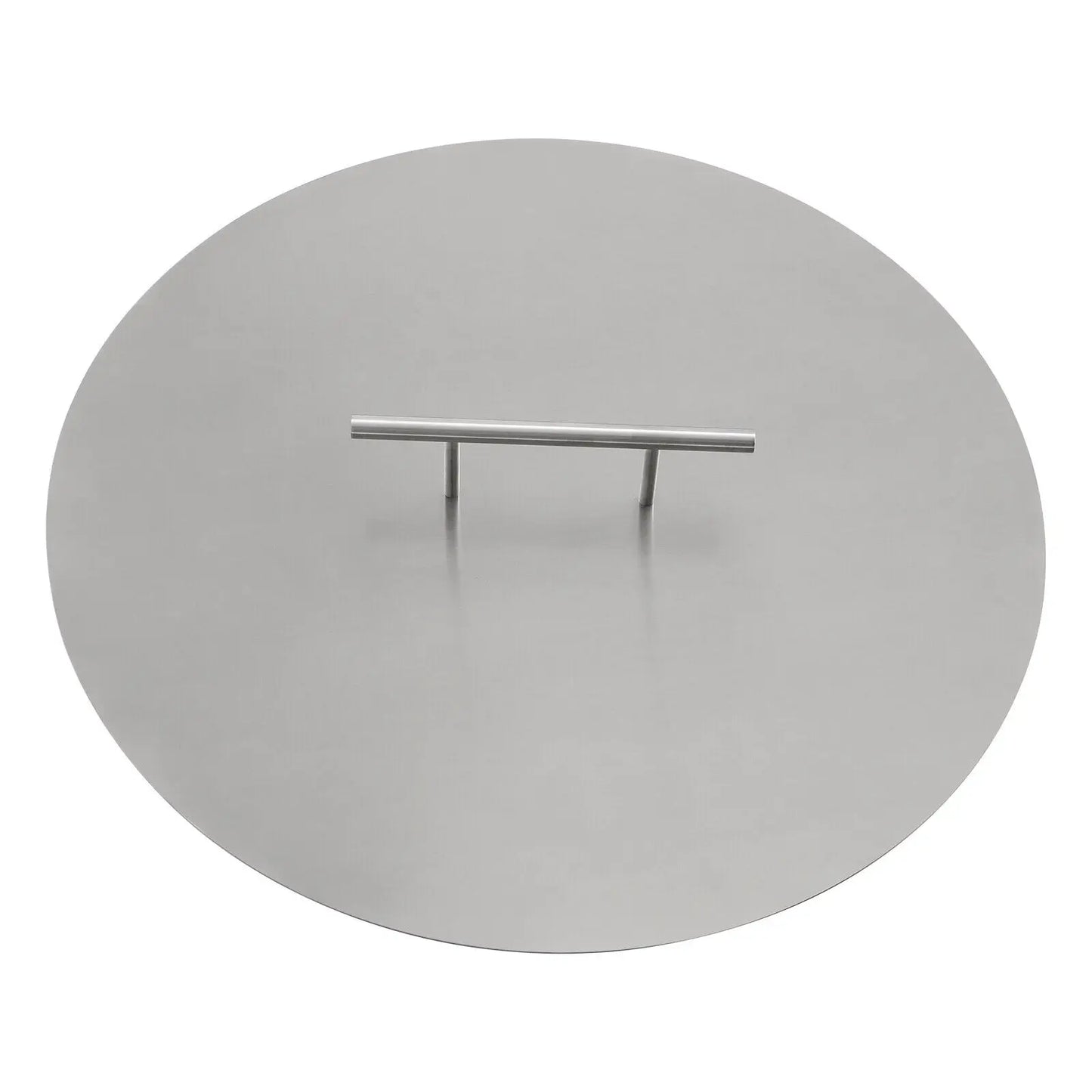 20 Inch Fire Pit Lid Cover Stainless Steel Durable Weather Resistant for Drop In Burner Pan