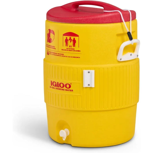 Igloo Cooler Water Beverage Dispenser 10 Gallon Insulated Drink Dispenser with Spout Portable Handwashing Station