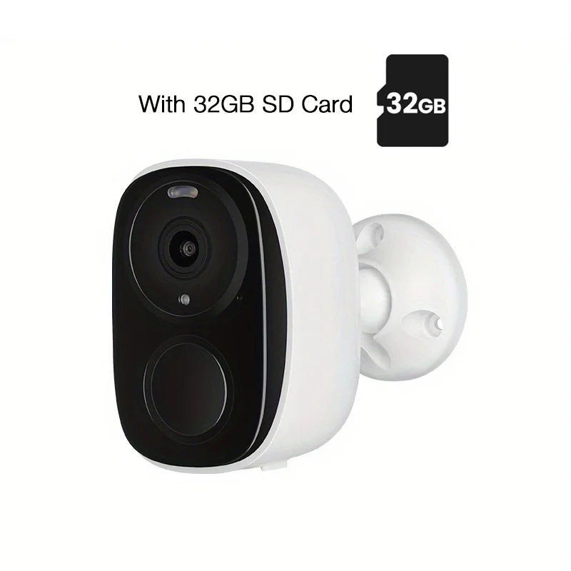 Wireless Outdoor Security Camera 3MP Battery Powered