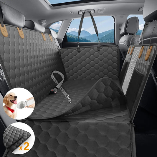 Waterproof Foldable Dog Car Seat Hammock Back Seat Protector