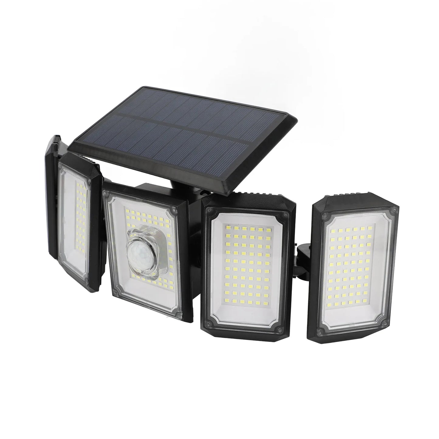 Solar Motion Sensor 300 LED Garage Wall Light Remote