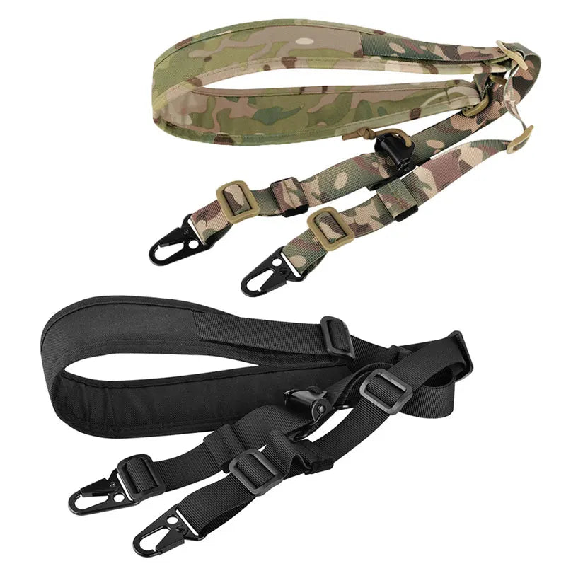 Dual Point Tactical Rifle Sling Quick Adjustable Padded