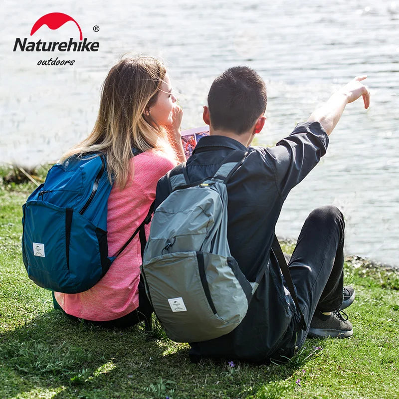 Naturehike 170g 22L Ultralight Backpack for Outdoor Camping Travel Climbing and Trekking Waterproof Folding Bag