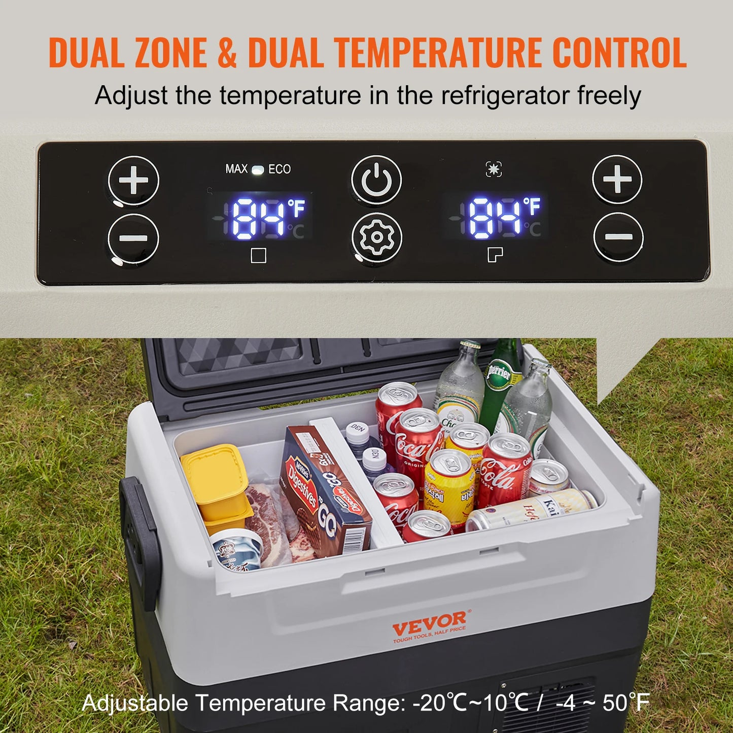Car Refrigerator 35L 45L 55L Compressor Cooler for Camping