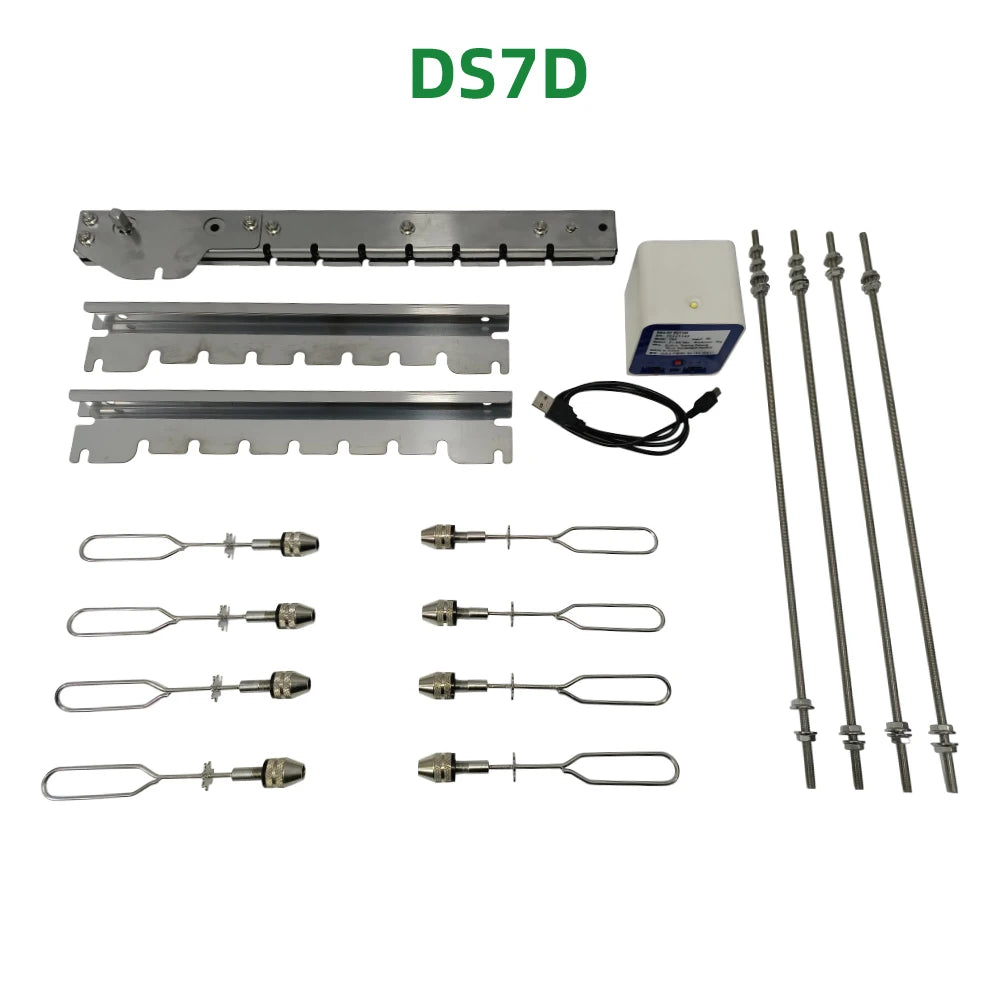 Zenonez Stainless Steel Universal Rotisserie Skewer Kit