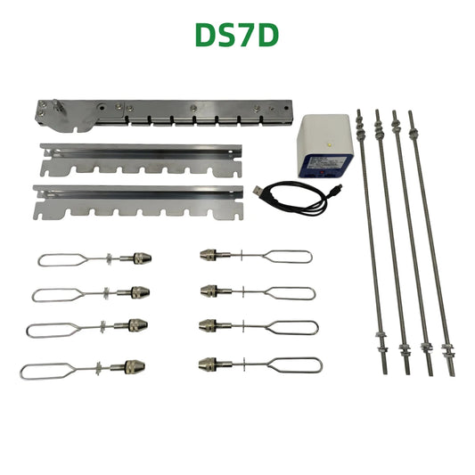 Zenonez Stainless Steel Universal Rotisserie Skewer Kit