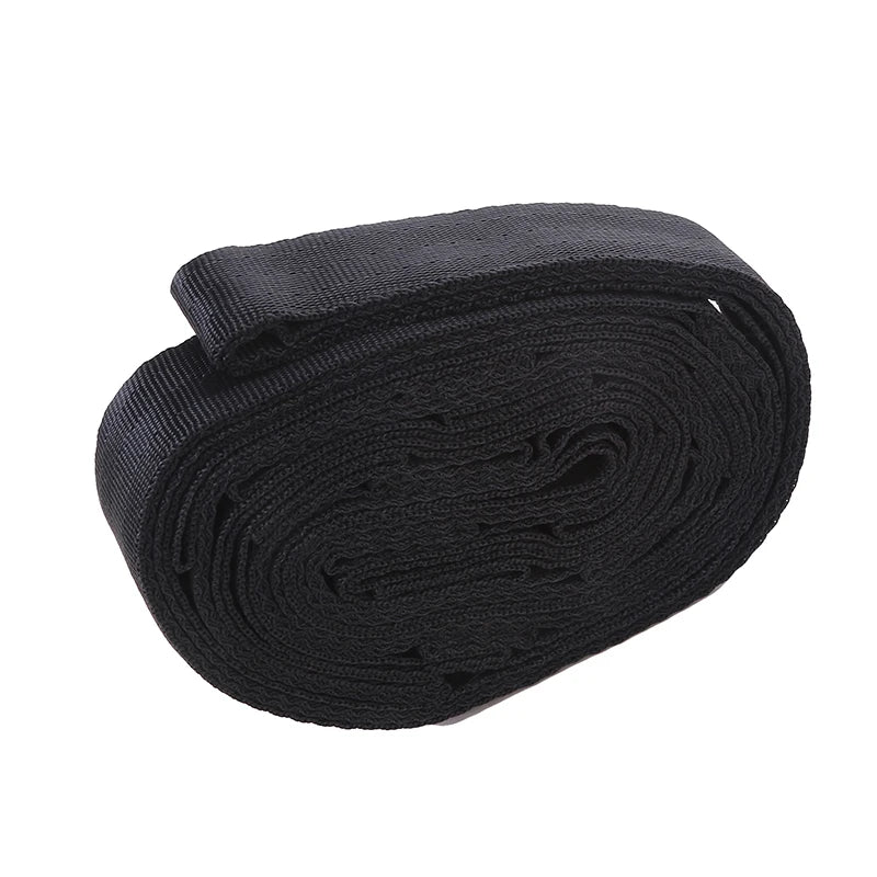 Two Pack Hammock Straps 600 Lbs 5 Ring Polyester Belts